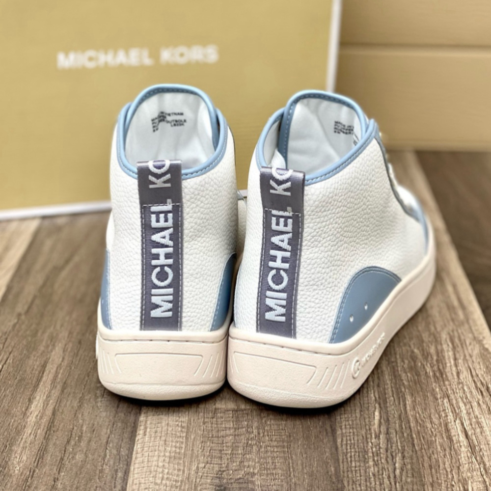 Michael Kors Shea Mid High Top Sneakers size 9.5 - Picture 5 of 8